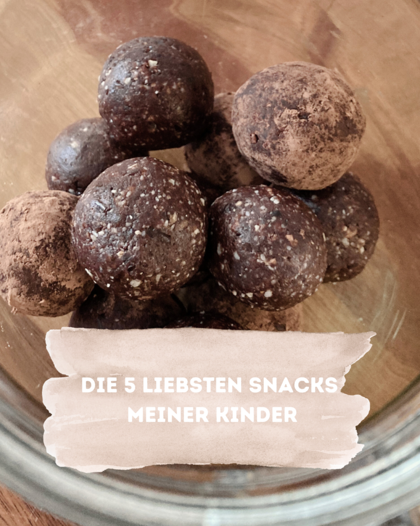 Die 5 liebsten Snacks meiner Kinder