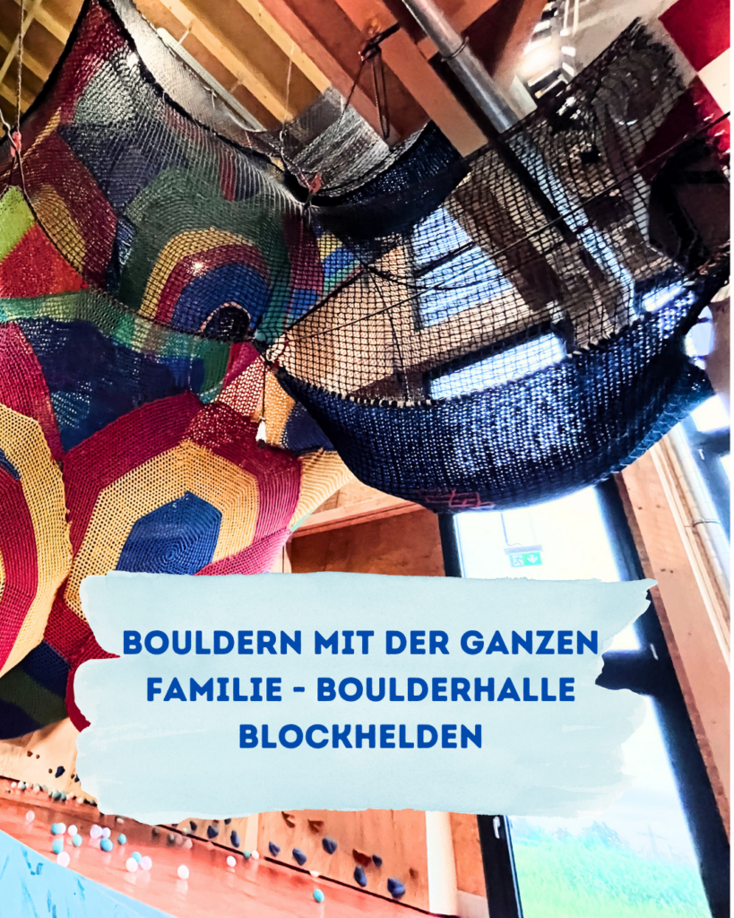 Bouldern mit der ganzen Familie - Boulderhalle Blockhelden